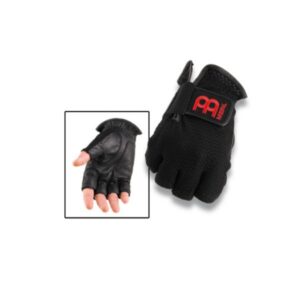 Meinl MDGFL-L Fingerless Drummers Gloves Large - Black