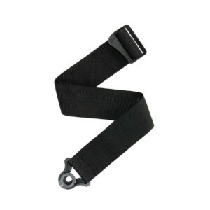 D'Addario Auto Lock Polypro Guitar Strap, Black PWSAL400