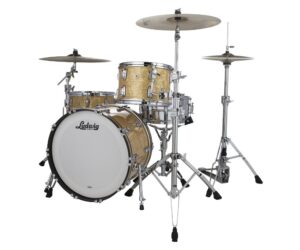 Ludwig Classic Maple Fab Drum Kit Shell Pack, Aged Onyx L84233AXAOWC