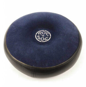 Roc n Soc Drum Stool Throne ROUND TOP Blue RS R-B