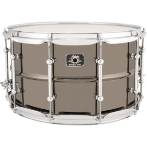 Ludwig 14" X 8" Universal Black Brass Snare Drum w/Chrome LU0814C