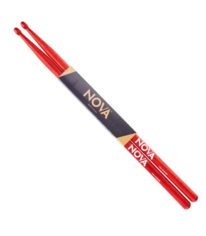 Nova VF-N2BR By Vic Firth Wood Tip Red Drum Sticks