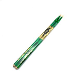 Artisticks 5A Green 3D Hotsticks Drum Sticks HS M5AW-GR