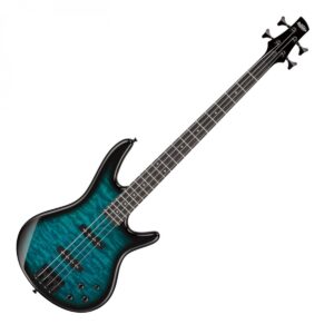 Ibanez Gio Series Bass Guitar, Transparent Marine Sunburst, GSR280QA-TMS