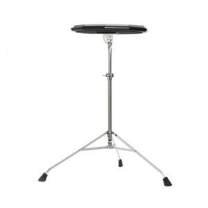 Stagg 12" Drum Rubber Practice Pad With Portable Adjustable Stand