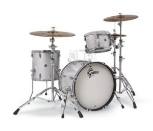 Gretsch Brooklyn USA Drum Kit Shell Pack, Silver Sparkle GB-E403-012