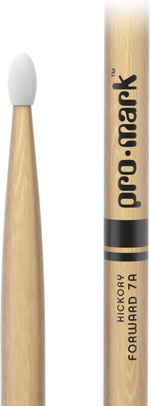 Promark 7A Nylon Tip USA Hickory Drum Sticks TX7AN