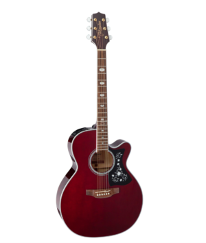 Takamine TK-GN75CE-WR Electro Acoustic Guitar, Wine Red