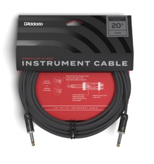 D'Addario PW-AMSG-20 American Stage Instrument Cable 20ft