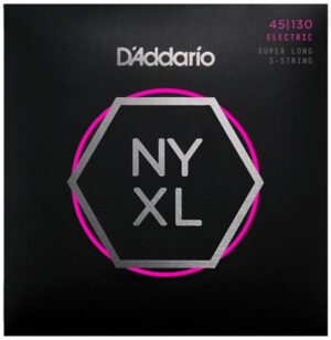 Bass Guitar Strings D'Addario NYXL45130SL Regular Light 5-String 45-130