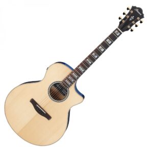 Ibanez Electro Acoustic Guitar, Natural High Gloss AE390-NTA