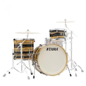Tama Superstar Classic Drum Kit Shell Pack, Natural Tiger Ebony Wrap CK32RZS-NET
