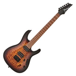 Ibanez Electric Guitar, Dragon Eye Burst S621QM-DEB