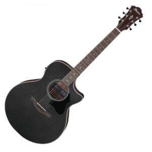 Ibanez Electro Acoustic Guitar, Weathered Black Open Pore AE140-WKH