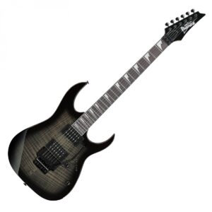 Ibanez Gio Electric Guitar, Transparent Black Sunburst GRG320FA-TKS