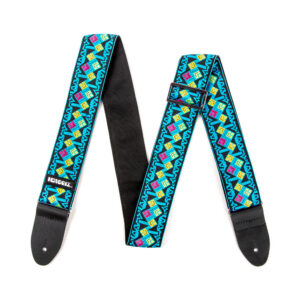 Jim Dunlop JH14 Jimi Hendrix Maui Blue Diamonds Guitar Strap