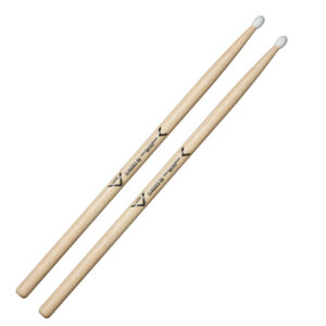 Vater 5B Classics Nylon Tip Hickory Drum Sticks VHC5BN