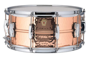 Ludwig 14" x 6.5" USA Hammered Copper Phonic Snare Drum LC662K