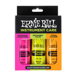 Electric Guitar And Instrument Polish Care Pack Ernie Ball 100% Genuine