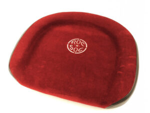 Roc n Soc Drum Stool Throne Square Seat Top, Red