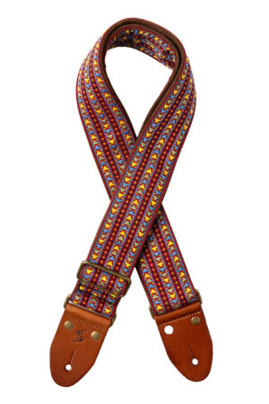 Guitar Strap Stagg Classic Woven Nylon, RED SWO-CLASS-RED