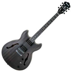 Ibanez Electric Guitar Transparent Black Flat Artcore AS53 TKF