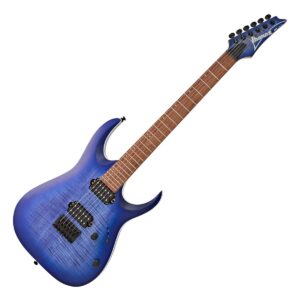 Ibanez RGA42FM-BLF Electric Guitar, Blue Lagoon Burst Flat