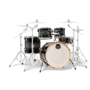 Mapex Armory Drum Kit Rock Fusion Shell Pack, Black Onyx Burst