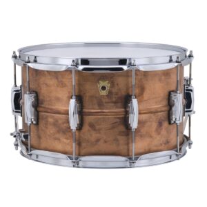 Ludwig 14" x 8" USA Raw Copper Phonic Snare Drum LC608R