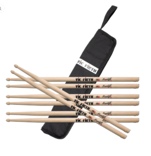 Vic Firth FS5A Bundle 4 Pairs Includes Essential Stick Bag