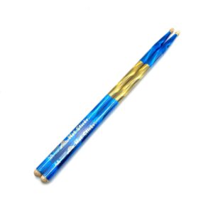 Artistick 5A Blue 3D Hotsticks Logo Drum Sticks HS M5AW-B