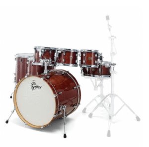 Gretsch Catalina Maple Drum Kit Shell Pack, Walnut Glaze CM2-E627-WG