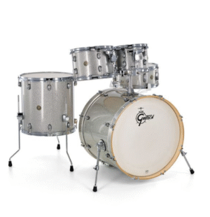 Gretsch Catalina Maple Drum Kit Shell Pack, Silver Sparkle CM2-E605-SS