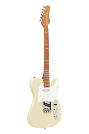 Crafter Seoul T50 Series Tele Electric Guitar Malty White