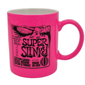 Ernie Ball Super Slinky Coffee Drinks Mug EBSSM 100% Genuine