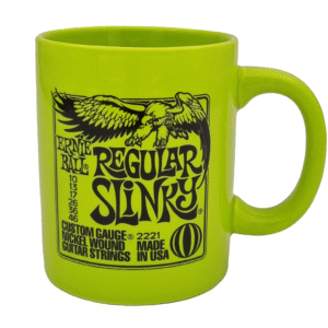 Ernie Ball Regular Slinky Coffee Drinks Mug EBRSM 100% Genuine