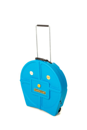 Hardcase HNP9CYM22LB With Wheels Coloured Cymbal Case Light Blue