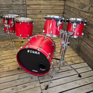 Tama Starclassic Maple Drum Kit, Made In Japan, Ruby Red USED! RKRUB251125