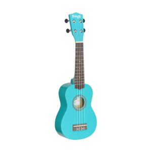 Stagg US-OCEAN Soprano Ukulele With Bag, Blue