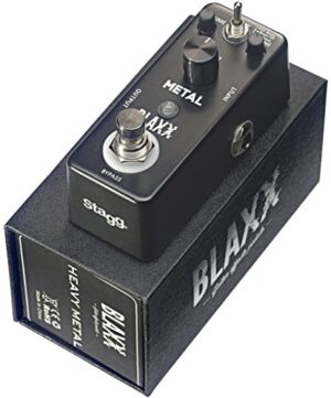 Blaxx BX-METAL Electric Guitar 3 Mode Metal Mini Effects Pedal
