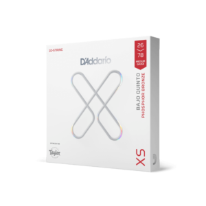 D'Addario 26-78 Taylor Bajo Quinto, XS Phosphor Bronze Strings XSAPB2678