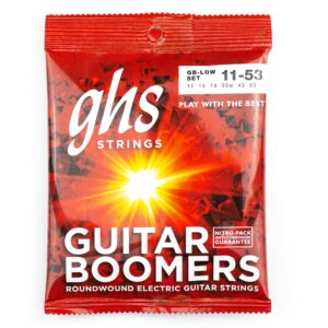 GHS Electric Guitar Strings GB-LOW Boomers 11-53