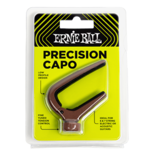 Guitar Capo Ernie Ball Precision 9632 Electric Or Acoustic, Bronze 100% Genuine