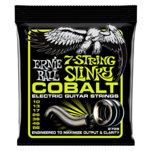 Electric Guitar 7 String Ernie Ball 10-56 Cobalt 100% Genuine