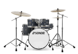 Drum Kit Sonor AQ1 Studio Includes Hardware, Satin Black Bull