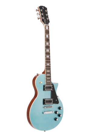 Stagg Standard L Series Electric Guitar, Shoreline Blue Top SEL-STD SBLUE