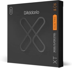 Electric Guitar Strings 10-46 D'Addario XT Nickel Plated Steel XTE1046-3P X3 SETS
