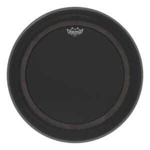 Remo 20" Ambassador Ebony SMT Bass Drum Head BR-1020-ES-SMT