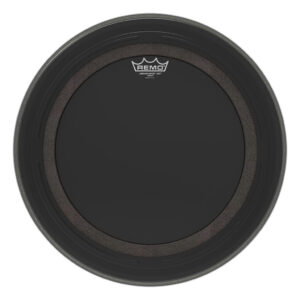 Remo 18" Ambassador Ebony SMT Bass Drum Head BR-1018-ES-SMT