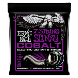 Electric Guitar 7 String Ernie Ball 11-58 Cobalt 100% Genuine